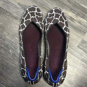 Rothy’s 10.5 print ballet flats